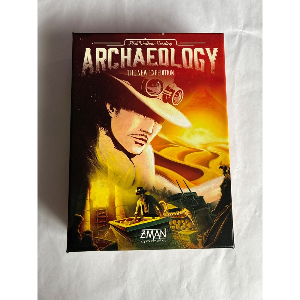 Archaeology The New Expedition Card Game by Z-Man Games Egypt Strategy ZMG41280